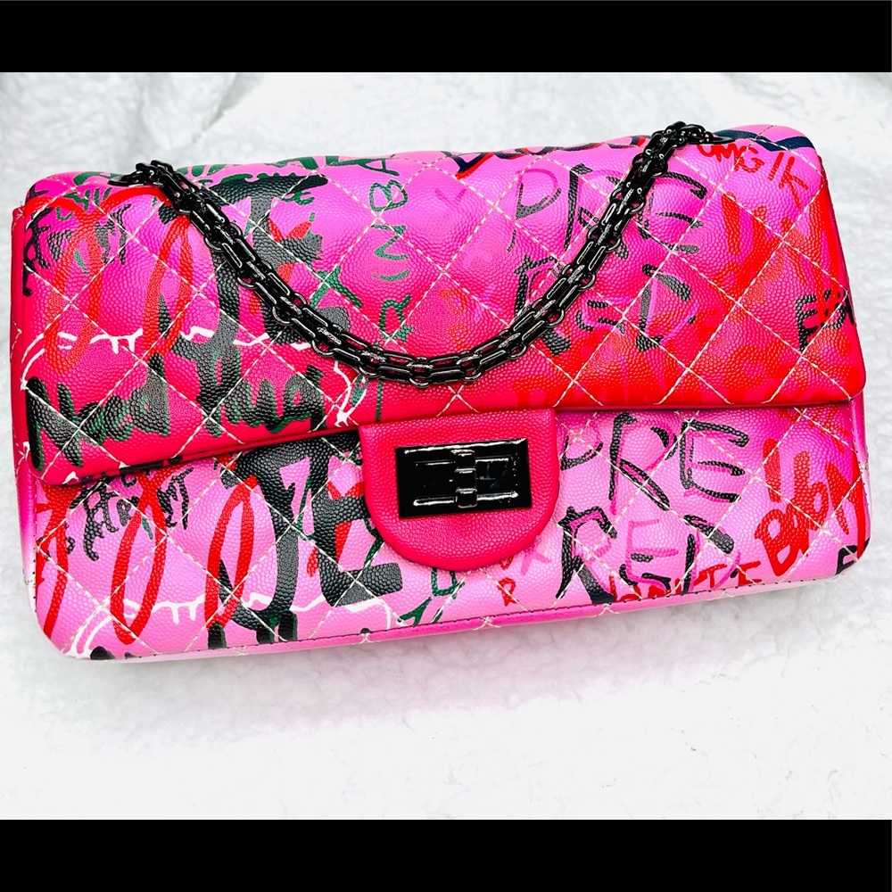 Graffiti Crossbody Bag